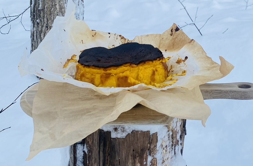 かぼちゃを使ったケーキ